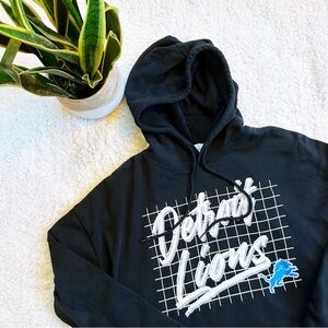 Detroit Lions Black Hooded Sweatshirt